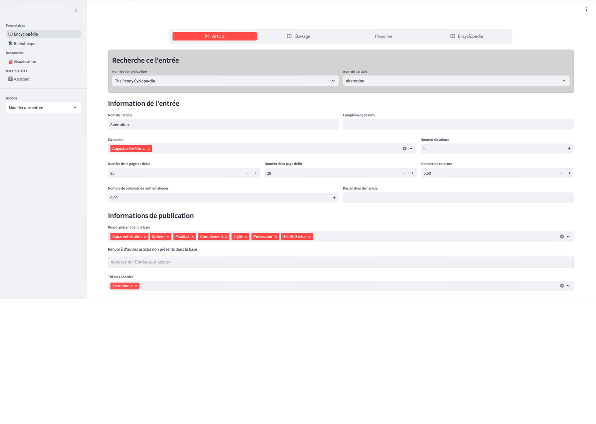 Outil de gestion de données - Image 3