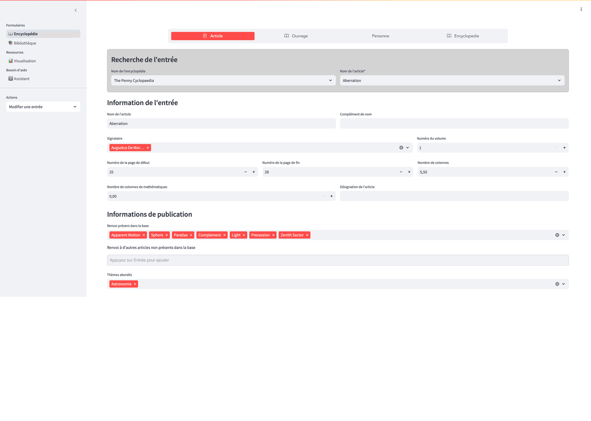Outil de gestion de données - Image 3