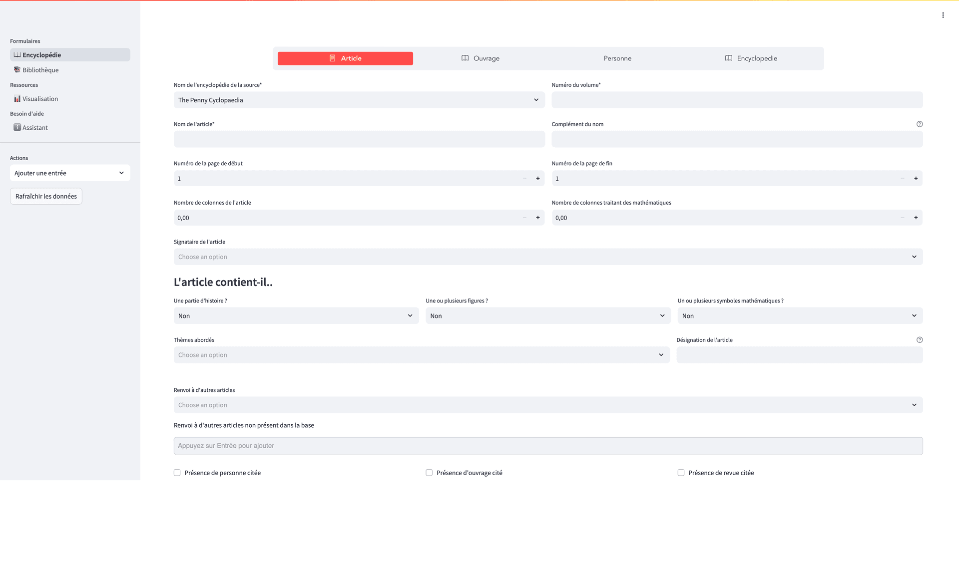 Outil de gestion de données - Image 2